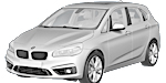 BMW F45 P242B Fault Code